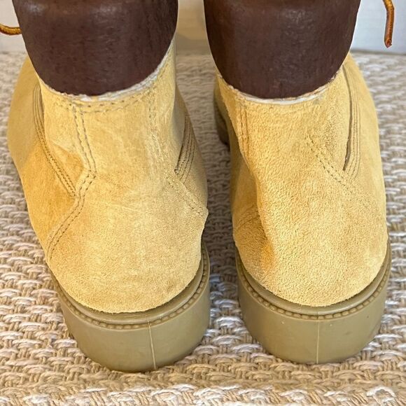 New Wolverine Wheat Gold Soft Toe Work Field Boots US 6.5 M Womens 7.5 - Picture 4 of 7